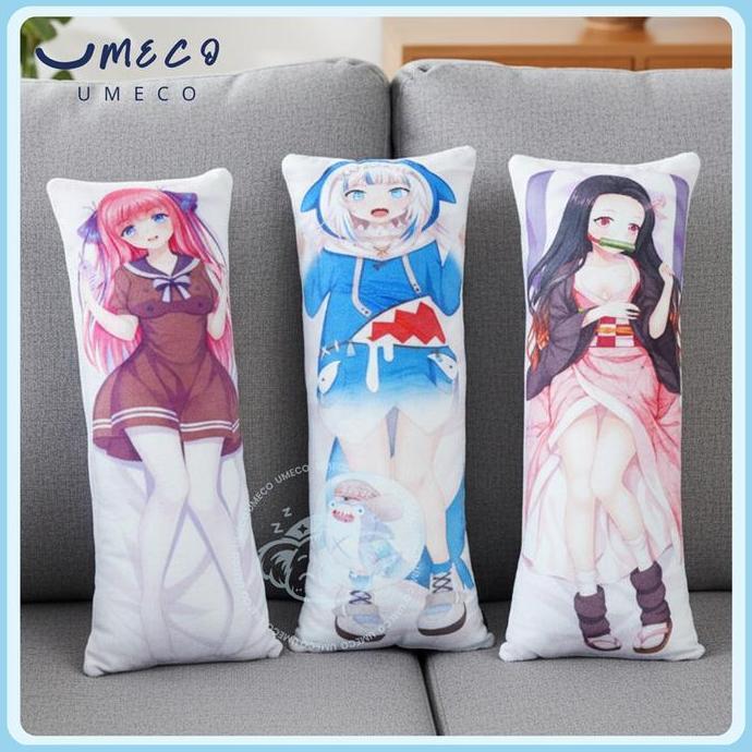 UMECO - Bantal Dakimakura Mini Custom 60x22cm | ANIME |  ATTACK ON TITAN AOT SHINGEKI NO KYOJIN | JU