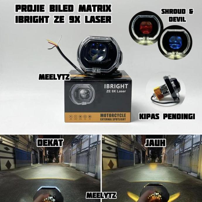 IBRIGHT ZE 9X LASER - Projie Biled Matrix 4.5inc
