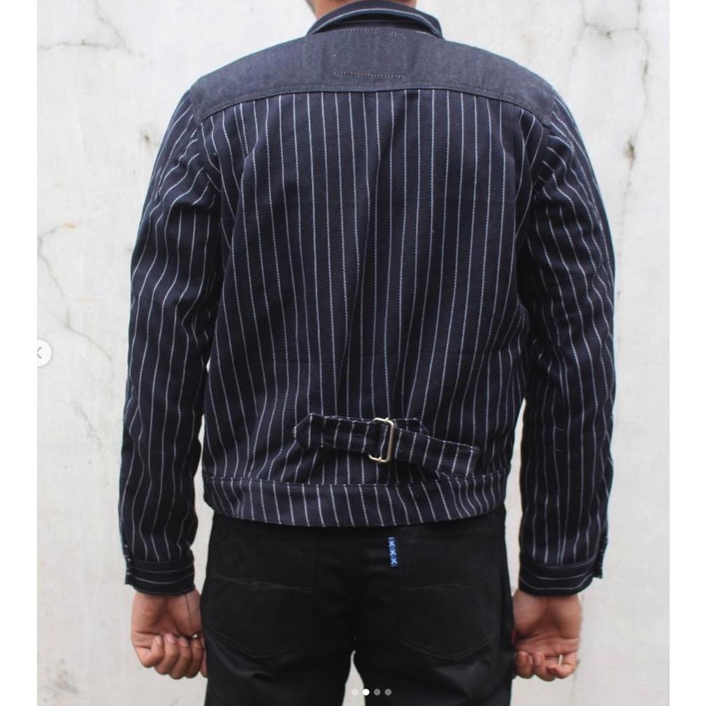 New Product Jaket Hickory Dan Wabash Denim Japan Style ( Fashion Motorcycle Chopper Japstyle Vintage