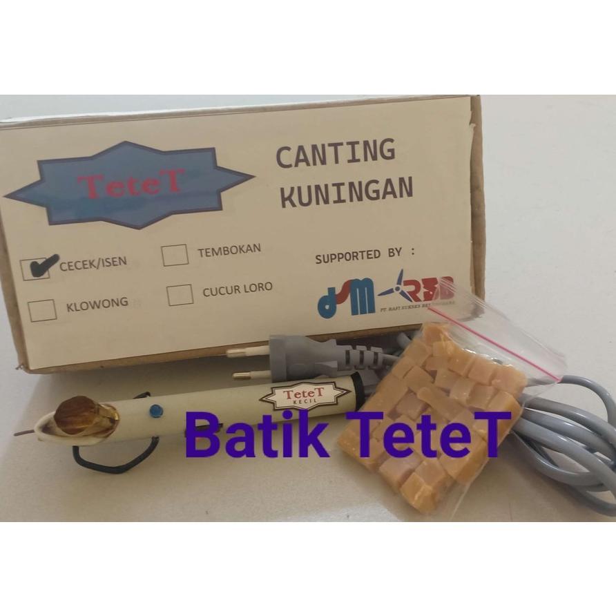 Canting Batik Listrik Cucur Kecil (No. 2 ) Canting Elektrik Cecek/Kecil Kuningan