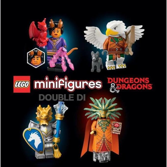 Promo LEGO Minifigures 71047 Series Dungeons & Dragons - Aarakocra Ranger Minifigure Seri #6 Fantasy