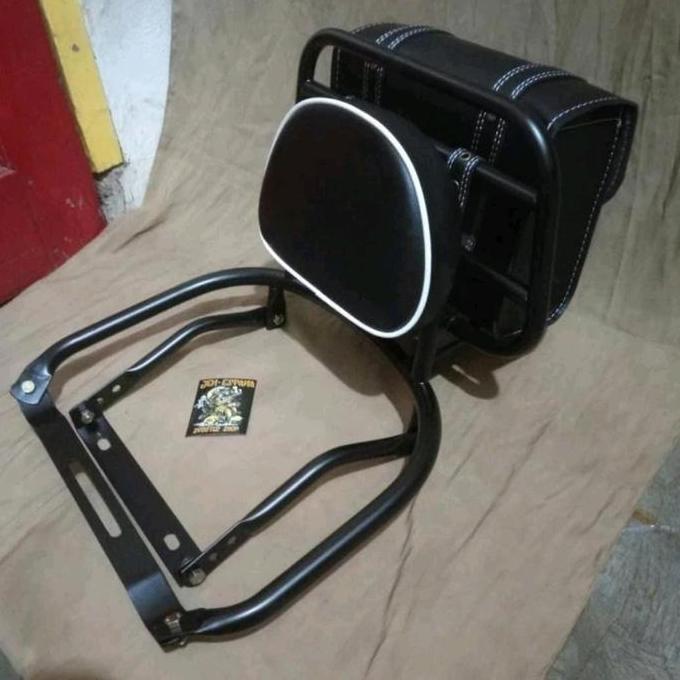 Back Rack Vespa Px Exlusive Excel Ps / Aksesoris Vespa