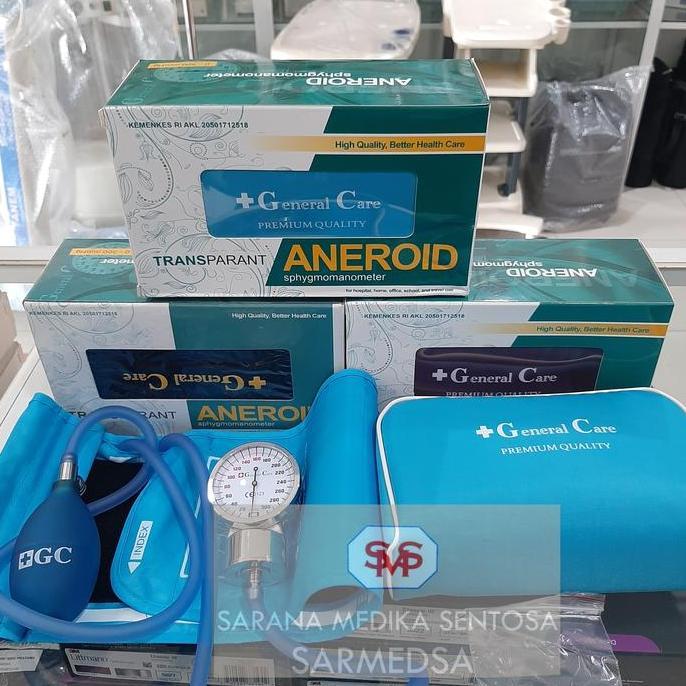 Tensi Aneroid General Care Transparant / Tensi Jarum General Care