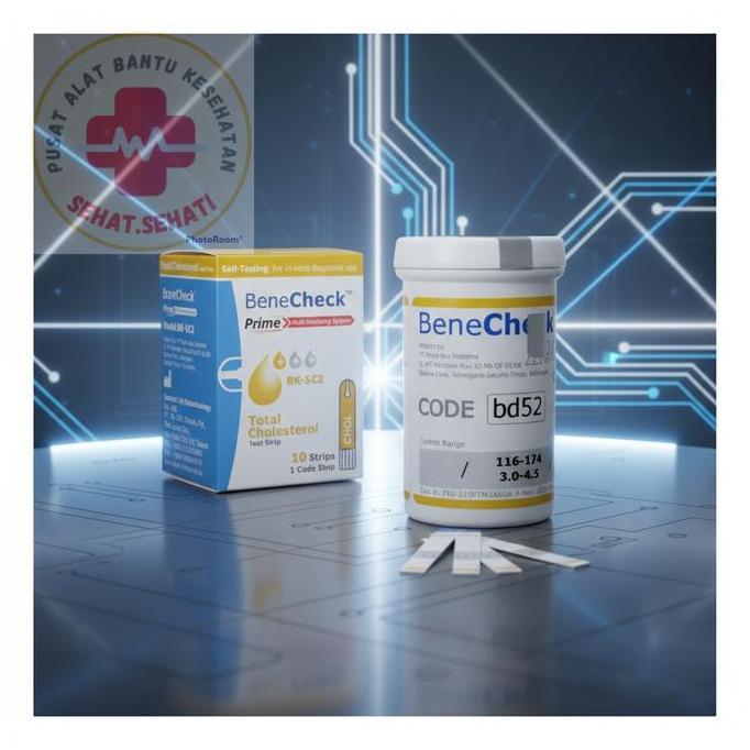 Benecheck Prime Test Strip Cholesterol / Kolesterol / Benecheck Prime
