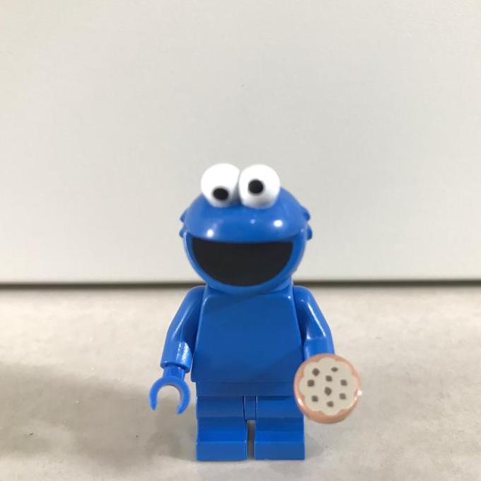 Promo LEGO Minifigures Cookie Monster 123 Sesame Street Idea077 21324 Diskon