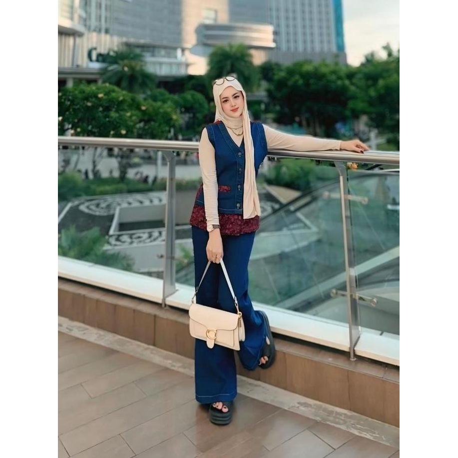 Setelan Rompi Andini Kekinian Ella trendy