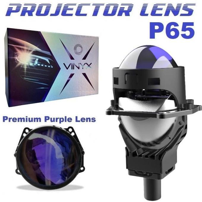 Lampu LED Projector Projie BiLED 3 Inch Mobil Motor Vinyx P65 - Vinyx P65