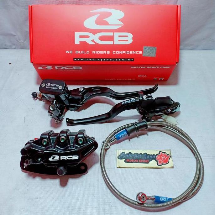 Kaliper Depan RCB Master Rem Kanan Kiri RCB Selang Rem TDR Vixion
