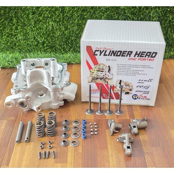 SUPER HEAD NEW NMAX, AEROX 155, R15VVA, WR155 SIZE 20/23 22/25 25/28 Porting CNC