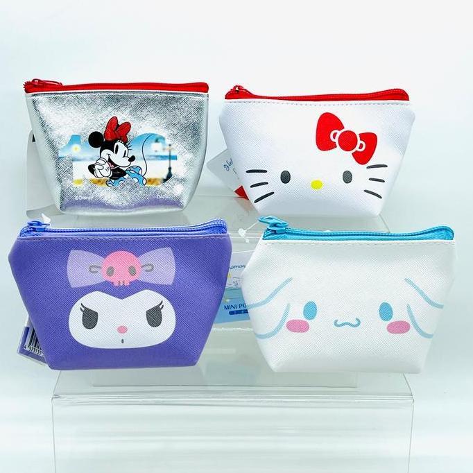 SANRIO DISNEY MINI POUCH MAKE UP POUCH COIN POUCH SANRIO DAISO JAPAN