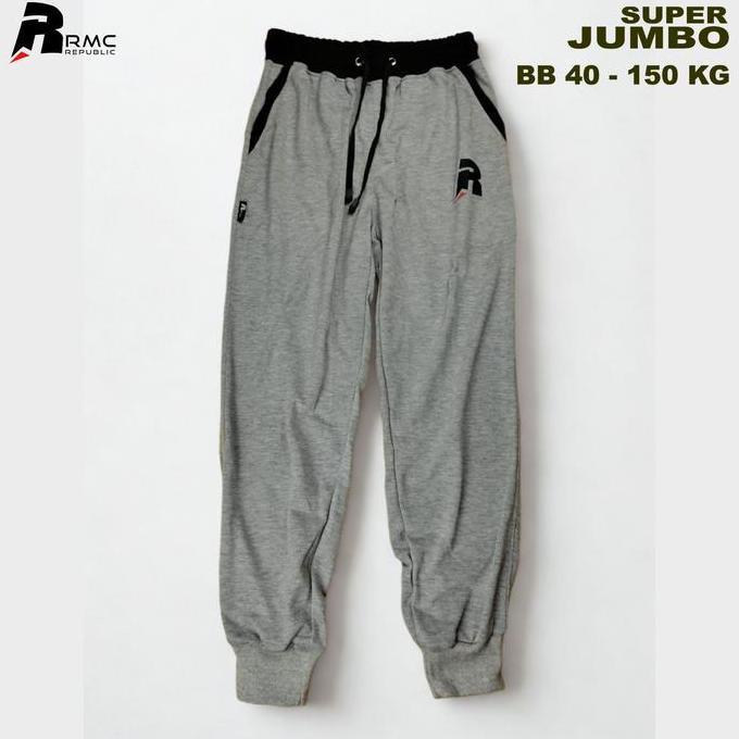 RMC Republic - Celana Jogger Panjang Dewasa Polos Misty Muda Pria Wanita