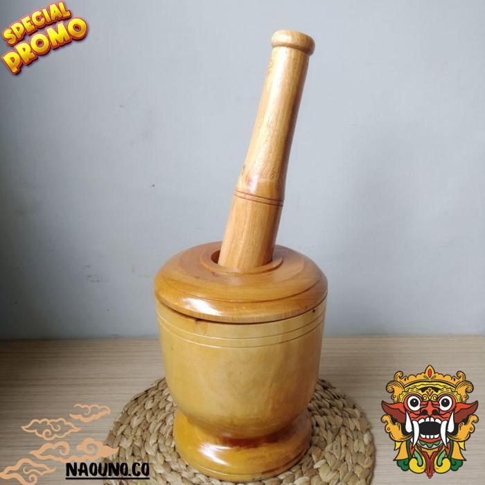 Lumpang Kayu + Tutup, Lumpang Kayu + Penumbuk Kayu 6/11