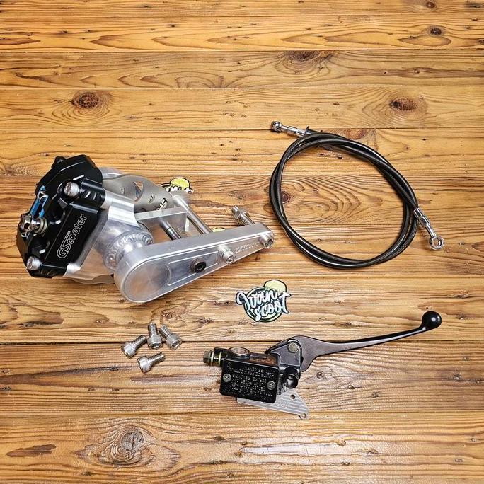 Discbrake Cakram Set Vespa Fork 3 GS Scooter Vespa Super Sprint Vbb