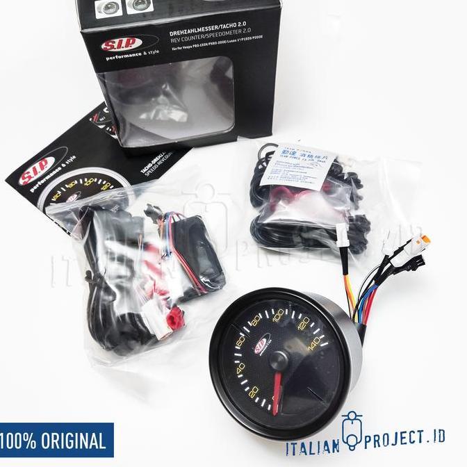 Speedo Spedometer Digital Rev Counter SIP Vespa PX MK1 MK2 PX Sport