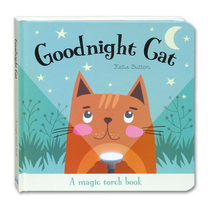 Good Night Cat Board Book (A Magic Torch Book)