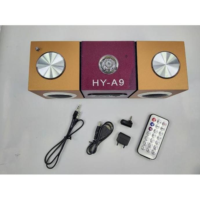 TEASEL speaker portable music angel multifungsi fm radio mp3 player jack audi