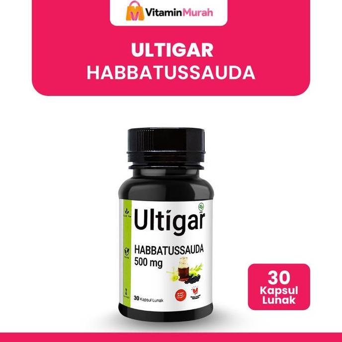 Ultigar Habbatussauda 500 Mg Isi 30 Kapsul Lunak