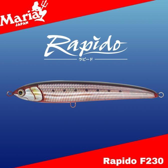 * MARIA RAPIDO F230 PENCIL STICKBAIT FLOATING LURE 230MM 100G ''