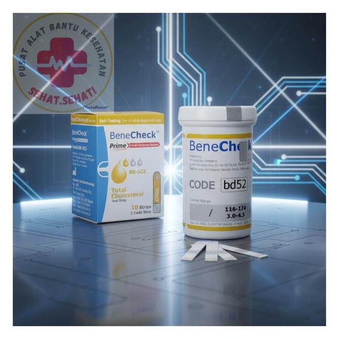 Benecheck Prime Test Strip Cholesterol / Kolesterol / Benecheck Prime