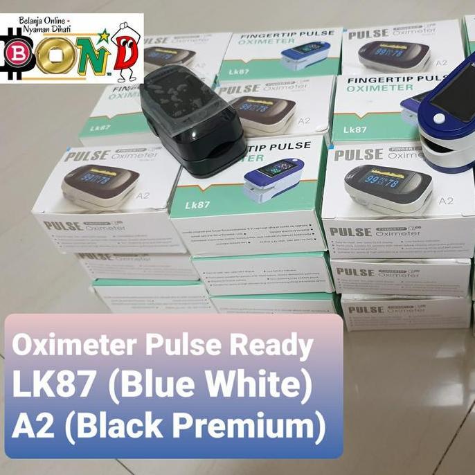Pulse Oximeter Oxymeter Fingertrip LK87 Blue Original