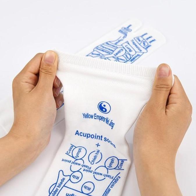 3pcs Terapi Pijat Kaus Kaki Kaos Kaki Pijat Massage Titik Pijat Kaki Terapi Therapy Kaos Kaki