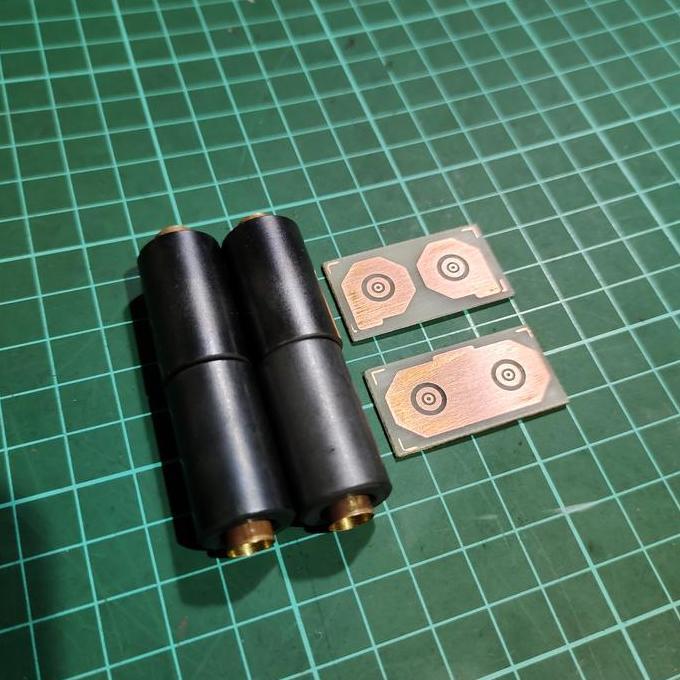 FERIT FERRIT FERRITE BINOCULAR BALUN DOUBLE DOBEL 200WATT TUBING PIPA HF POWER GRH27