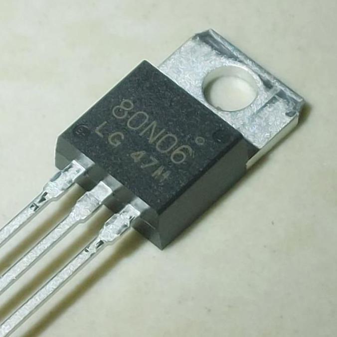 80N06 TO-220 NP80N06MLG-S18-AY NP80N06 MOSFET 80NO6 8ON06 ECU BOARD MOBIL CAR IGNITION TRANSISTOR 80
