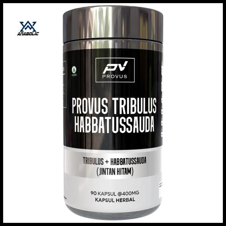 Promo Provus Tribulus + Habbatussauda 90 Capsul Testo Testosterone Booster Bpom Original 