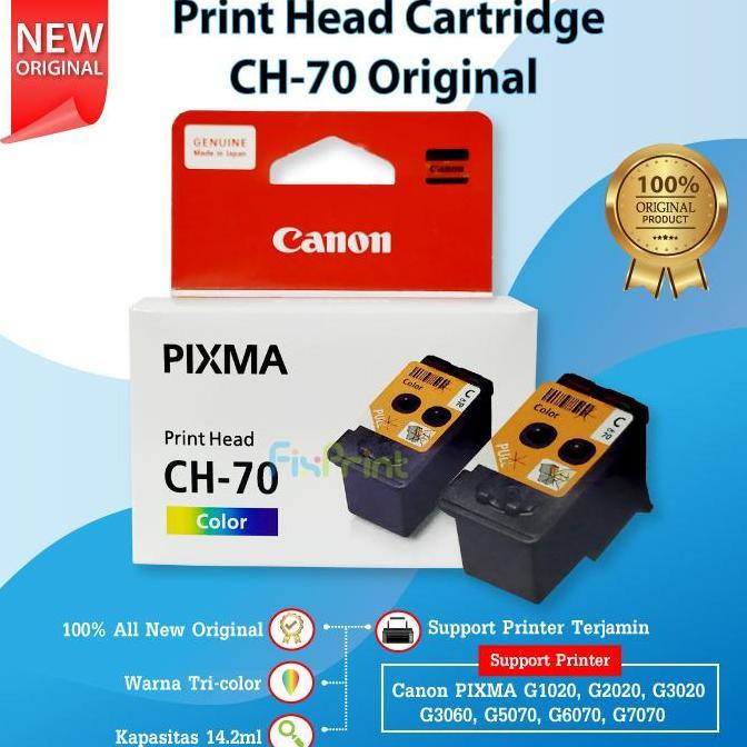 PRINTHEAD CARTRIDGE BH70 BH-70 BLACK PRINTHEAD TINTA CANON G2020 G3020 MURAH