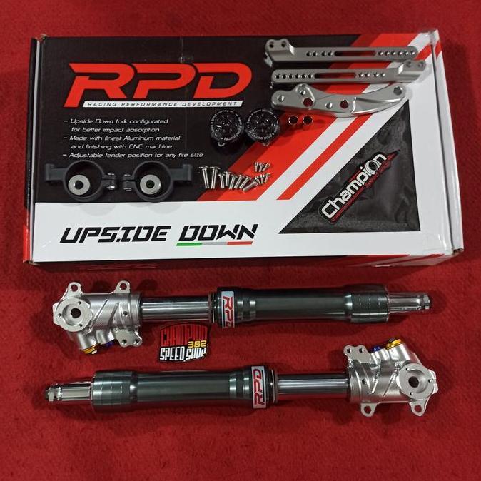 Upside Down Shockbreaker Shock Depan RPD Titanium NMAX Old 2015-2019