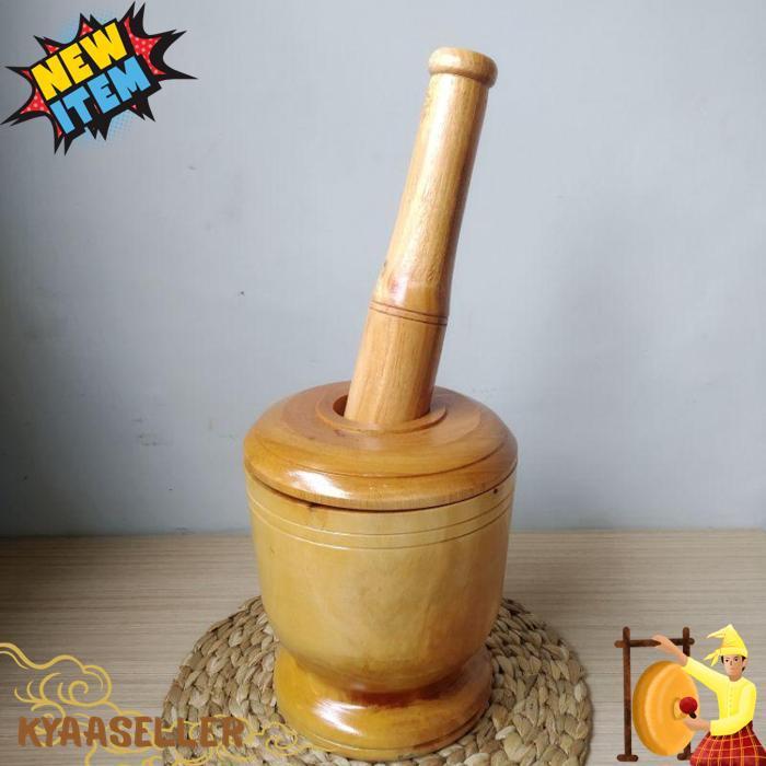 Lumpang Kayu + Tutup, Lumpang Kayu + Penumbuk Kayu 6/11