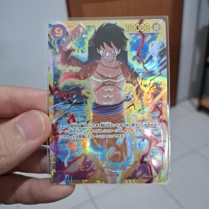 MONKEY D LUFFY SEC OP09-119 ONE PIECE TCG JP