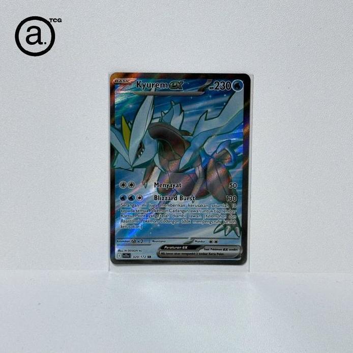 Kyurem ex SR (320/172) Pokemon Indonesia ~ Hitam & Putih SV11S