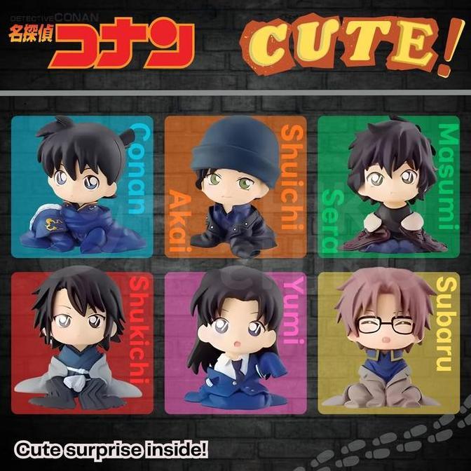 BBFdcRD5 Blind Box Figure Detective Conan Baby Bayi Chibi Detektif Konan Case Closed Gen 5 Action Fi