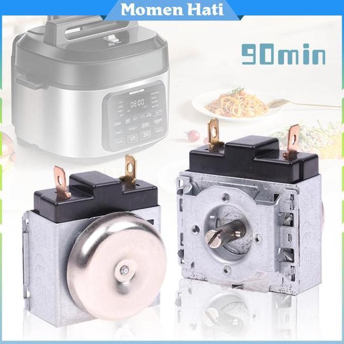 QUANXI Switch Timer Penggorengan Udara / 90 Menit Rotary Automatic Timer Switch Oven
