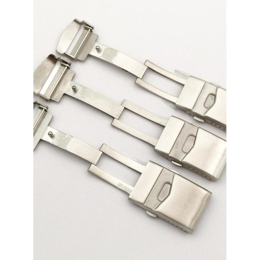 316L Stainless Steel V Clasp Buckle 18/20/22mm