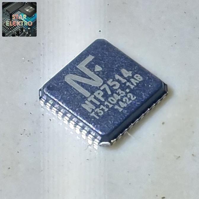 NTP7514 QFN SMD NTP 7514 IC AUDIO AMPLIFIER TV LCD LED NF CHIP CHIPSET PARTS SE27