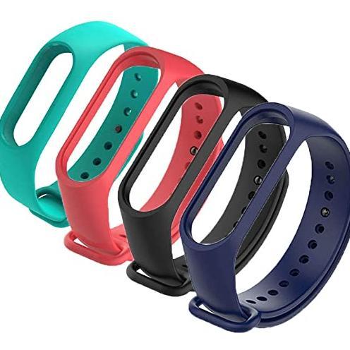 BIG SALE COD Tali Karet miband 3 4 5 6 Silicon Replacement Strap Only Smart Band Smart Watch Mi Band