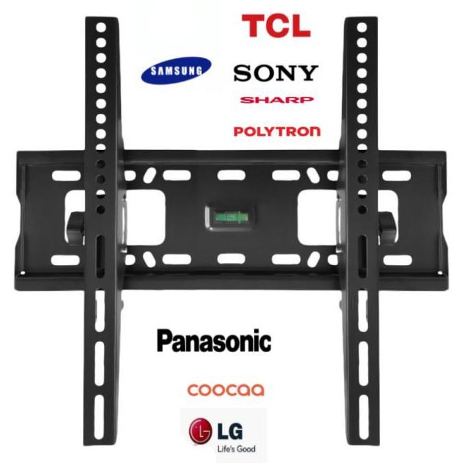 BRACKET TV ANDROID COOCAA SHARP POLYTRON SAMSUNG LG 40 43 55 inch