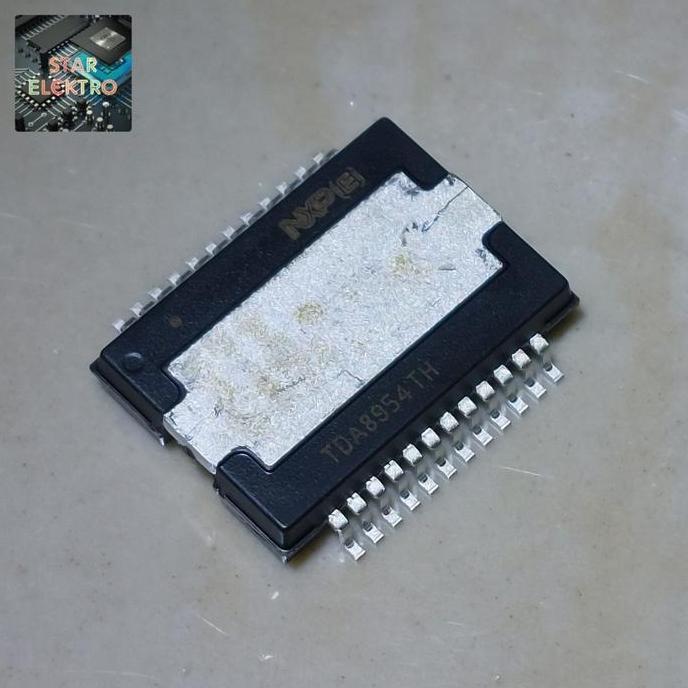 TDA8954TH HSOP-24 TEMPEL TDA8954 IC AMPLIFIER CLASS D NXP TDA 8954 TH 2X210W 8954TH KOMPONEN SE27