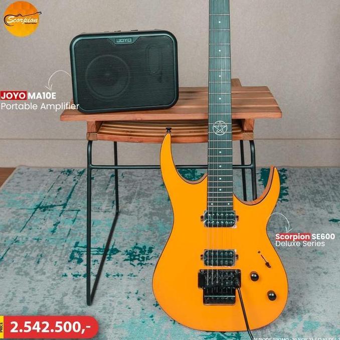 Gitar Elektrik Scorpion SE600 Varian Warna Original