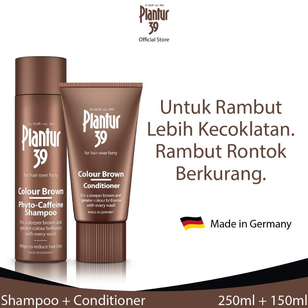 PAKET PLANTUR 39 BROWN KIT - PLANTUR 39 BROWN SHAMPOO + PLANTUR 39 BROWN CONDITIONER - RAMBUT UBAN M