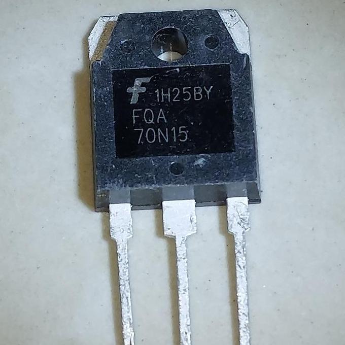 FQA70N15 TO-3P FQA 70N15 MOSFET N-CHANNEL 70A 150V FARCHILD FOA FDA TRANSISTOR FET KOMPONEN FOA70N15