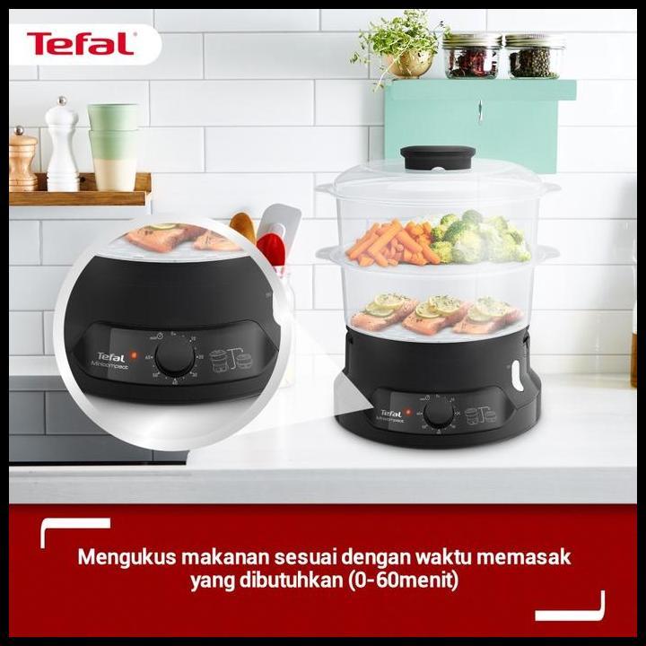 Produk Unggulan Tefal Food Steamer Mini Compact Kukusan Listrik