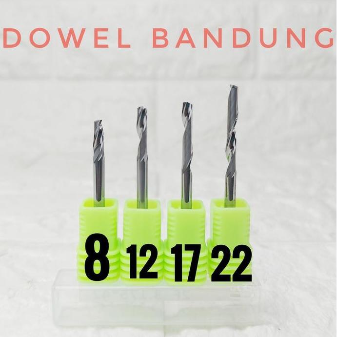 END MILL ACP ALUMINIUM 1F 3.175MM ENDMILL CARBIDE CNC ROUTER BIT TERBATAS