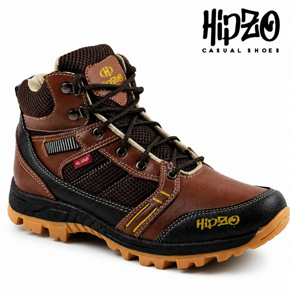HOT PRODUCT SEPATU HIKING PRIA OUTDOOR ANTI LICIN GRIP KUAT | NYAMAN DIPAKAI LAMA TIDAK BIKIN KAKI S