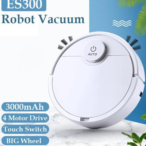 Big Sale Robot Vacuum Cleaner Es300 Penyapu Robot Multifungsi Upgraded Murah Readystock