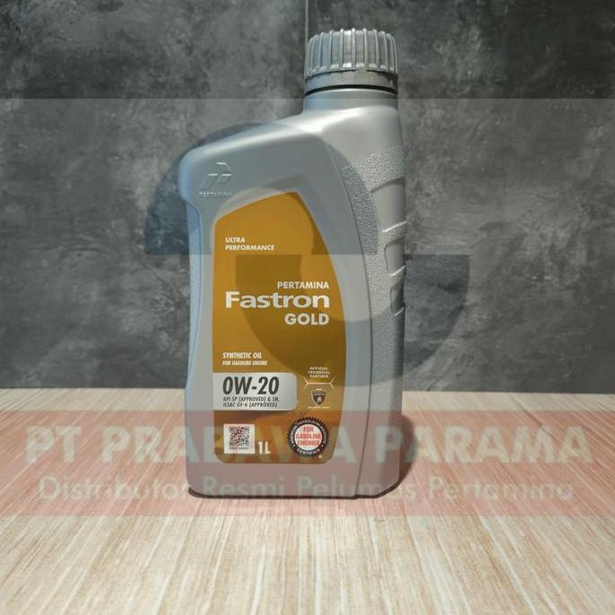 Pertamina Fastron Gold 0w-20 1 Liter - Oli Mobil