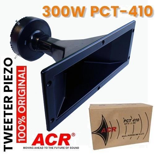 Twetter Kotak ACR PCT-410 PCT410 PCT 410 1 Set Corong Horn Dan Driver Twitter Tweter Horn 300W Asli 