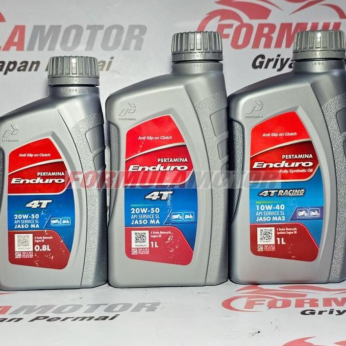 Pertamina Enduro 4T All Series - Oli Mesin Motor 4TAK enduro 4t